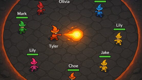 Warlocks JS gameplay screenshot