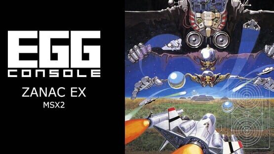 Eggconsole Zanac EX MSX2 official artwork 1
