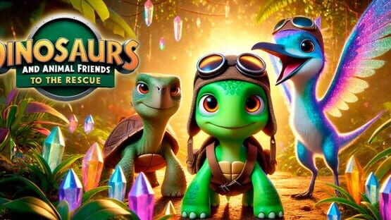 Dinosaurs and Animal Friends to the Rescue official artwork 1