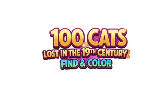 100 Cats Lost in the 19th Century Find & Color official artwork 2