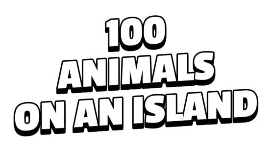 100 Animals on an Island official artwork 2