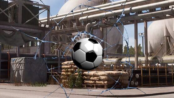 Room Football: Abandoned Factory gameplay screenshot