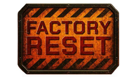 Factory Reset gameplay screenshot