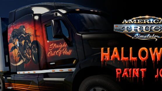 American Truck Simulator: Halloween Paint Jobs Pack official artwork 1