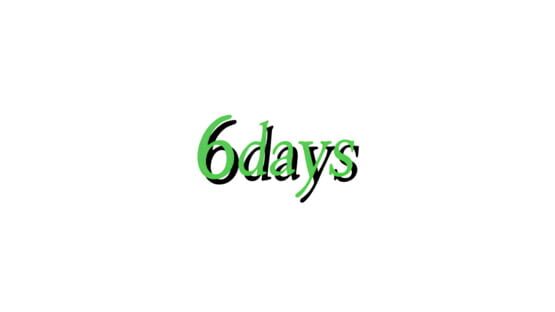 6days official artwork 2