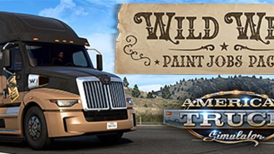 American Truck Simulator: Wild West Paint Jobs Pack official artwork 1