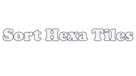 Sort Hexa Tiles official artwork 2