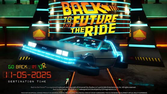 Back To The Future: The Ride official artwork 1