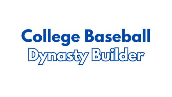 College Baseball: Dynasty Builder official artwork 2