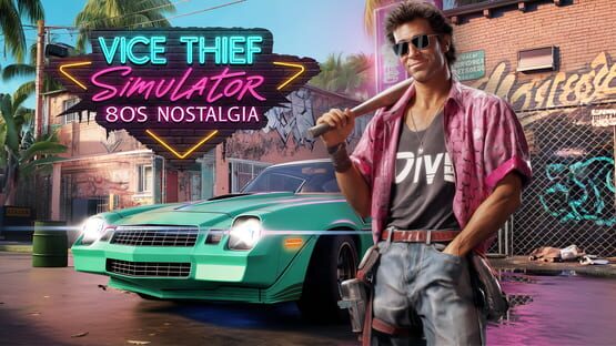 Vice Thief Simulator: 80s Nostalgia official artwork 1
