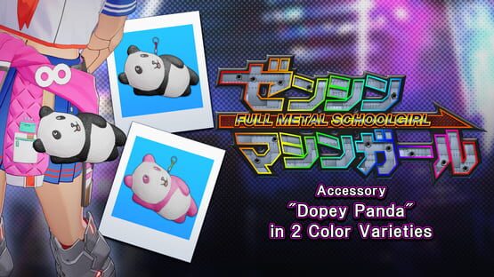 Full Metal Schoolgirl: Accessory - "Dopey Panda" in 2 Color Varieties official artwork 1