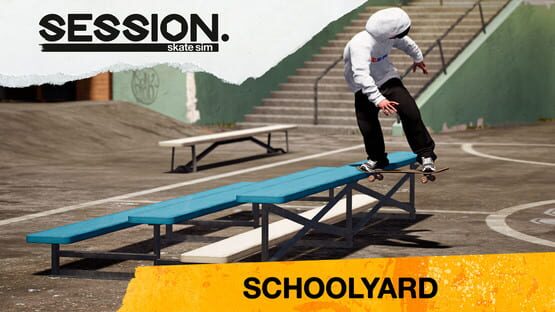 Session: Skate Sim - Schoolyard backdrop