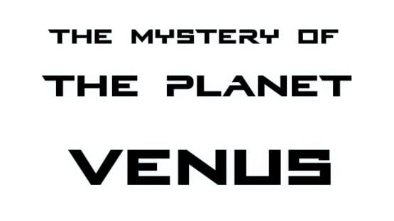 The Mystery of the Planet Venus official artwork 2