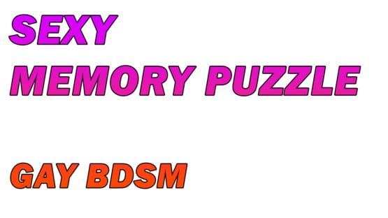 Sexy Memory Puzzle - Gay BDSM screenshot 2