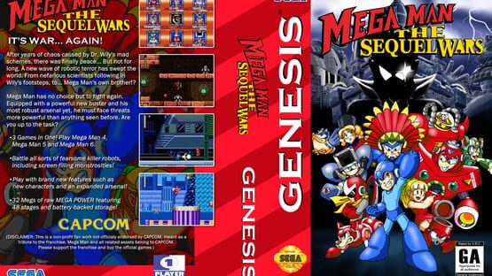 Mega Man: The Sequel Wars - Episode Red gameplay screenshot
