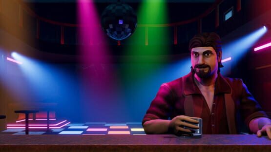 Under the Disco Lights: 80's Bar Simulator official artwork 1