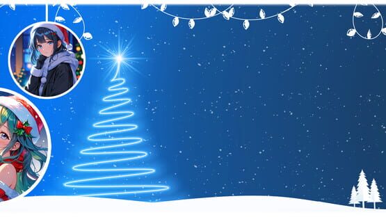 Lovely Anime Puzzle: Christmas screenshot 1