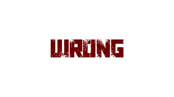 Wrong official artwork 2