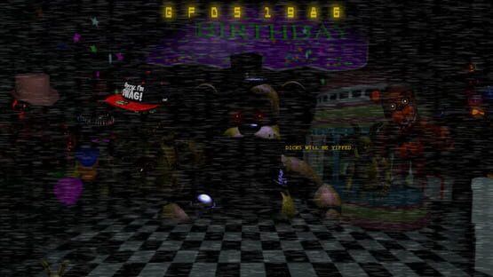 Golden Freddy's Debauchery Simulator 1986 gameplay screenshot