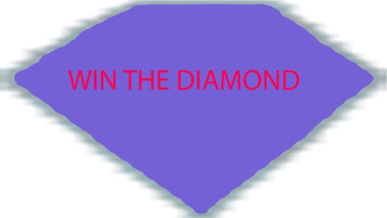 Win the Diamond backdrop