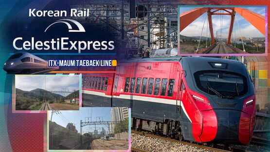 Korean Rail Celesti Express ITX-MAUM Taebaek Line official artwork 1