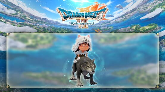 Dragon Quest VII Reimagined: White Wolf Costume gameplay screenshot