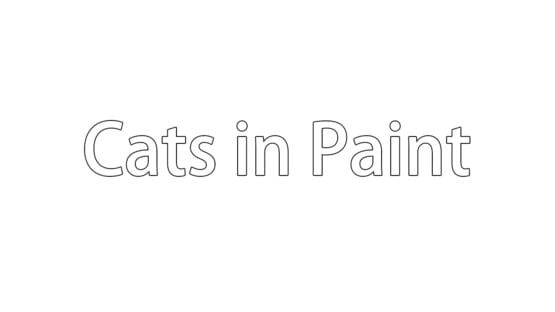 Cats in Paint official artwork 2