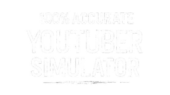 100% Accurate Youtuber Simulator official artwork 2