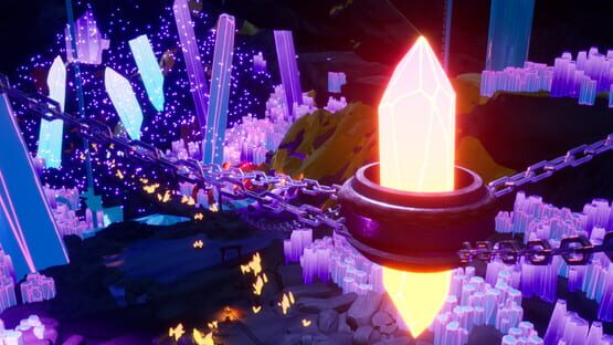A Game About Clicking Crystals gameplay screenshot