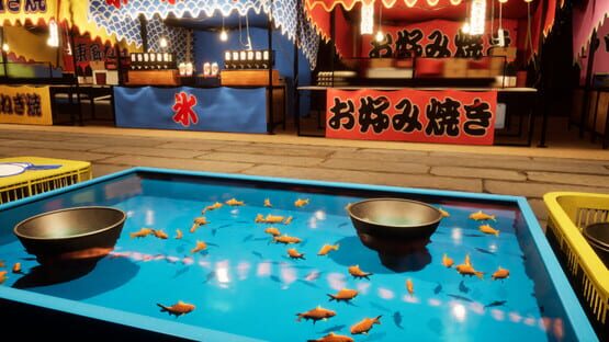 Battle of Goldfish Scooping gameplay screenshot
