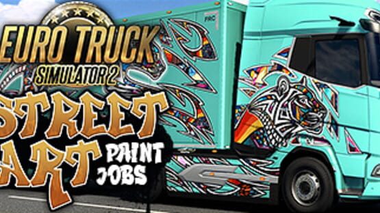 Euro Truck Simulator 2: Street Art Paint Jobs Pack gameplay screenshot