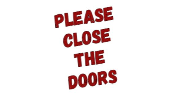 Please close the doors gameplay screenshot