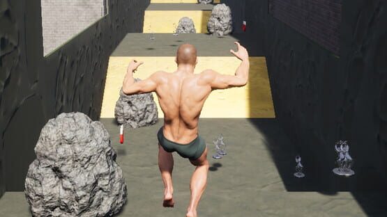 Man Without Clothes Runner gameplay screenshot