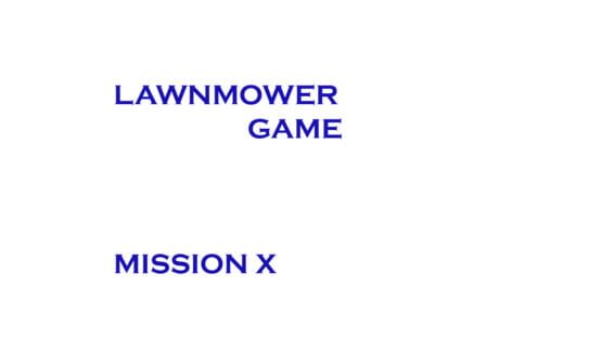 Lawnmower Game: Mission X official artwork 2