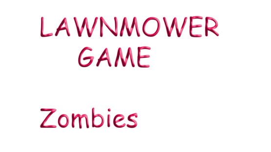 Lawnmower Game: Zombies official artwork 2