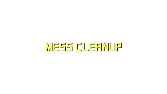 Mess Cleanup official artwork 1