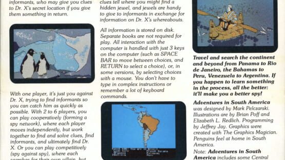 The Spy's Adventures in South America gameplay screenshot