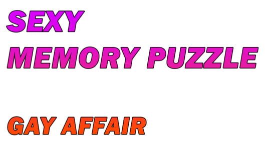 Sexy Memory Puzzle - Gay Affair screenshot 2