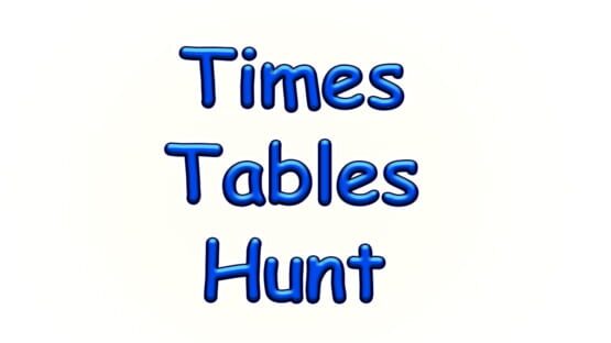 Times Table Hunt official artwork 1