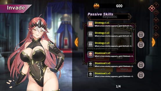 Dark Lord Leona gameplay screenshot