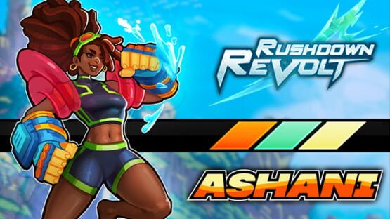Rushdown Revolt: Pool Party Ashani gameplay screenshot