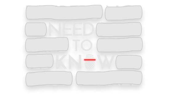 Need to Know backdrop