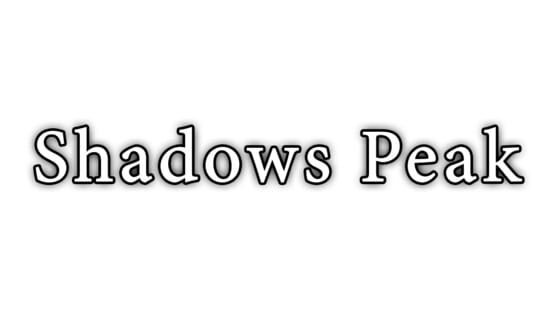 Shadows Peak official artwork 1