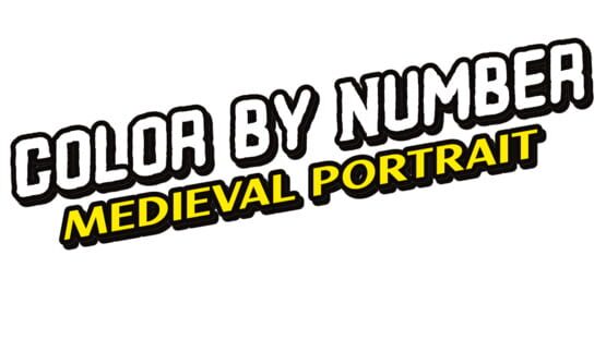 Color by Number: Medieval Portrait gameplay screenshot
