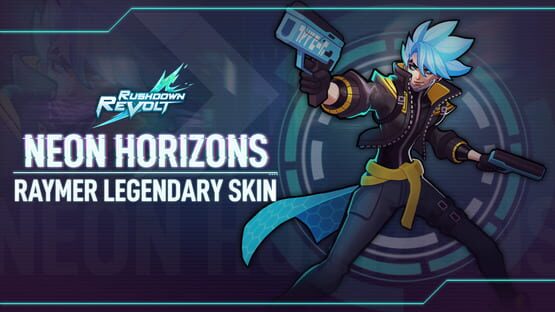 Rushdown Revolt: Neon Horizons Raymer official artwork 1