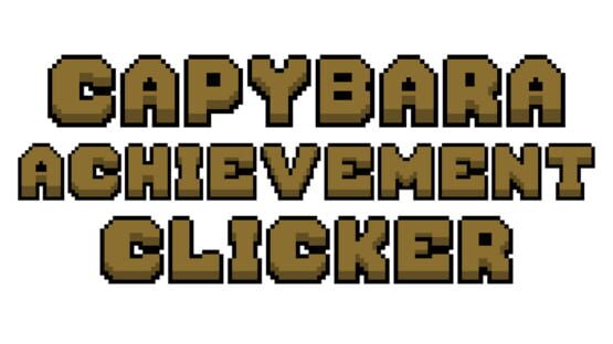 Capybara Achievement Clicker gameplay screenshot