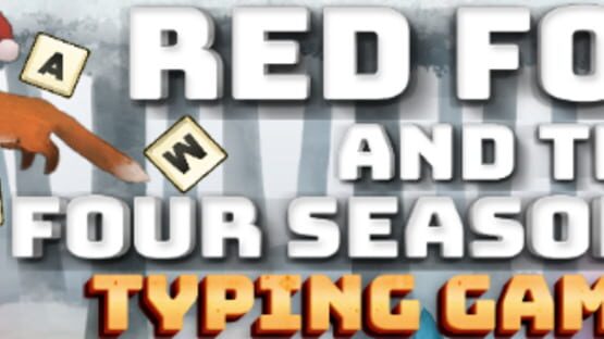 Red Fox and the Four Seasons: Typing Game gameplay screenshot