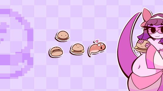 Giant Snake Girl Wants the Burger! official artwork 1