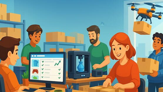 E-Commerce Simulator official artwork 1