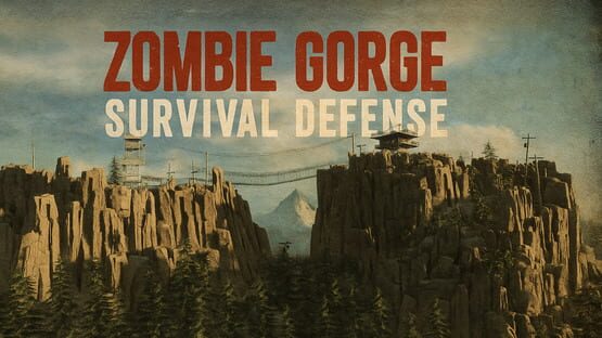 Zombie Gorge: Survival Defense gameplay screenshot